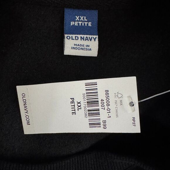 NEW Old Navy SoComfy Drop-Shoulder Crew-Neck Sweatshirt Women's Size XXL Petite - Picture 3 of 7